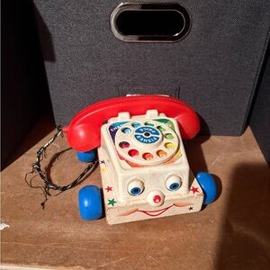 Vintage! Fisher Price Classic Pull chatter  Phone